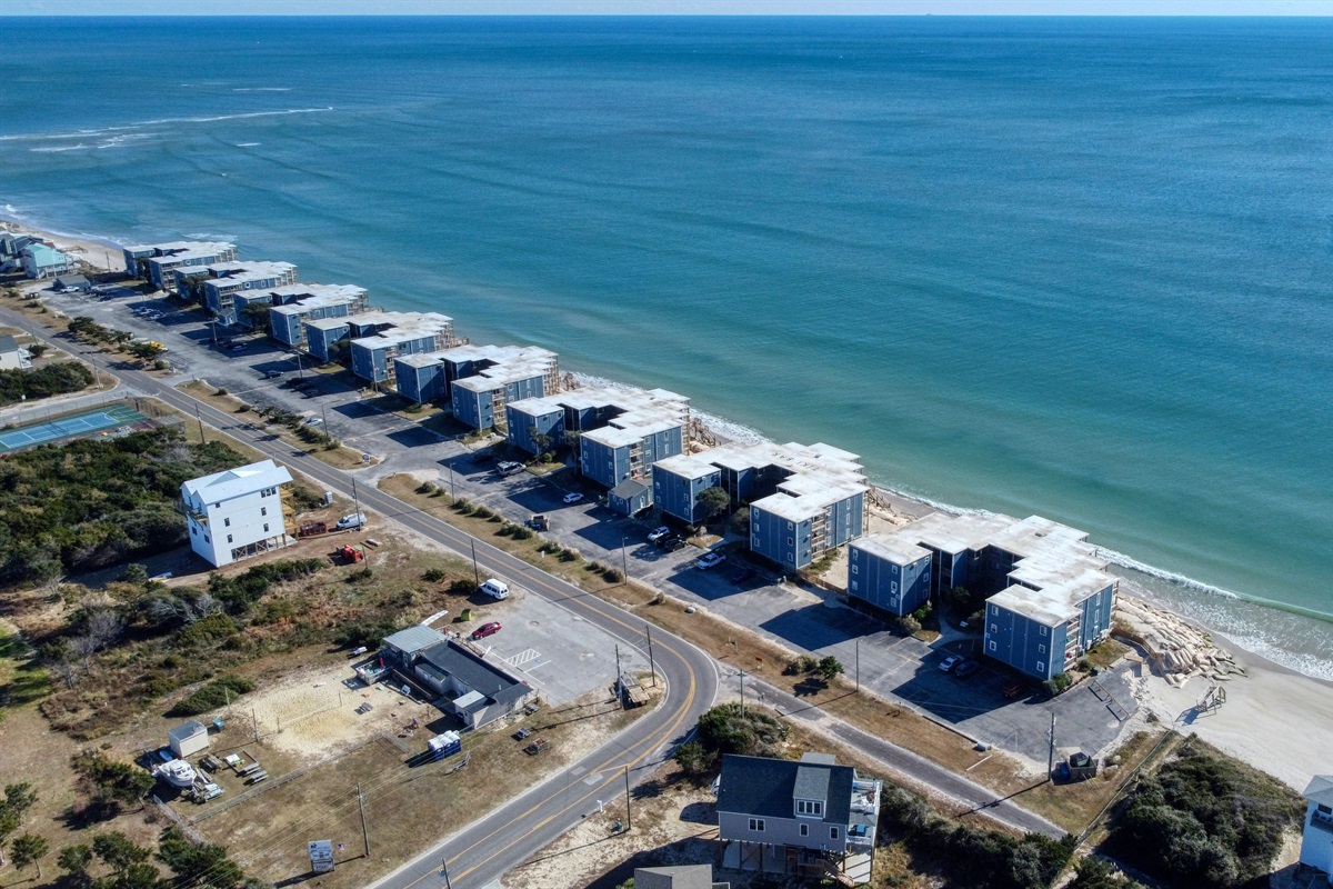 Aerial of Topsail Reef