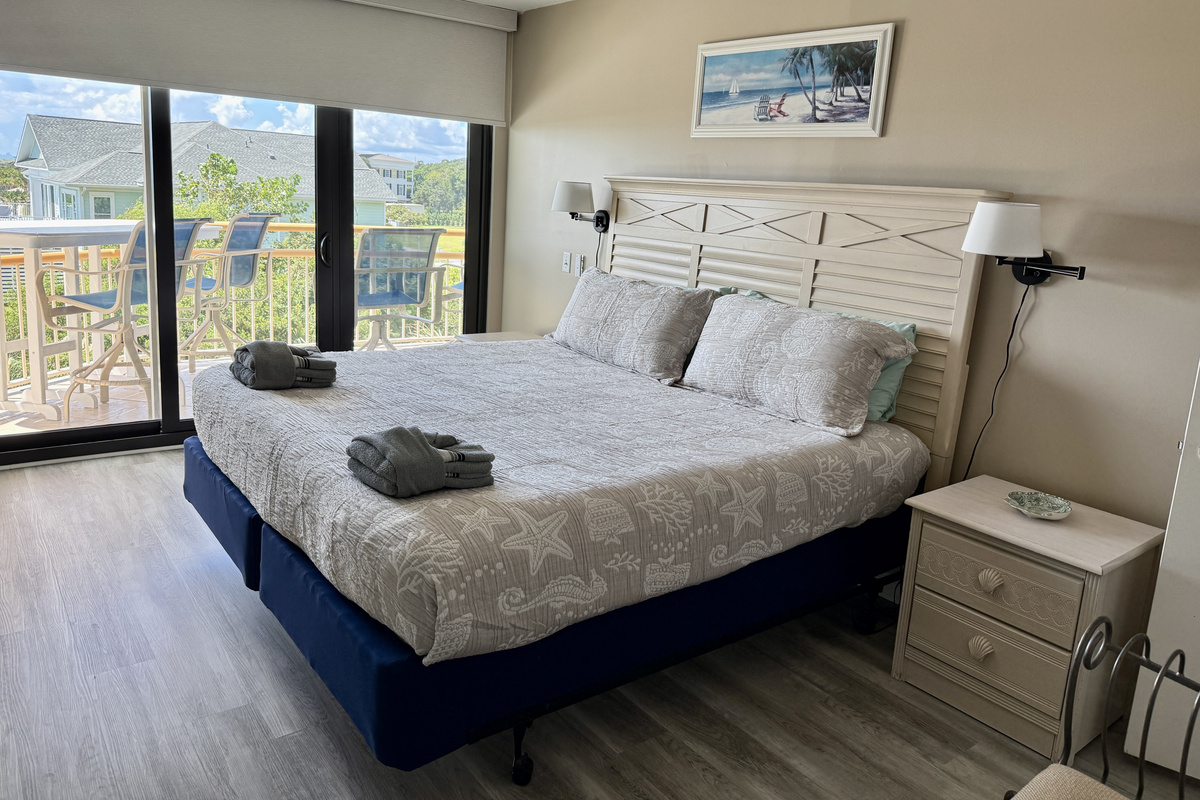 Ocean View Primary Bedroom with King Bed