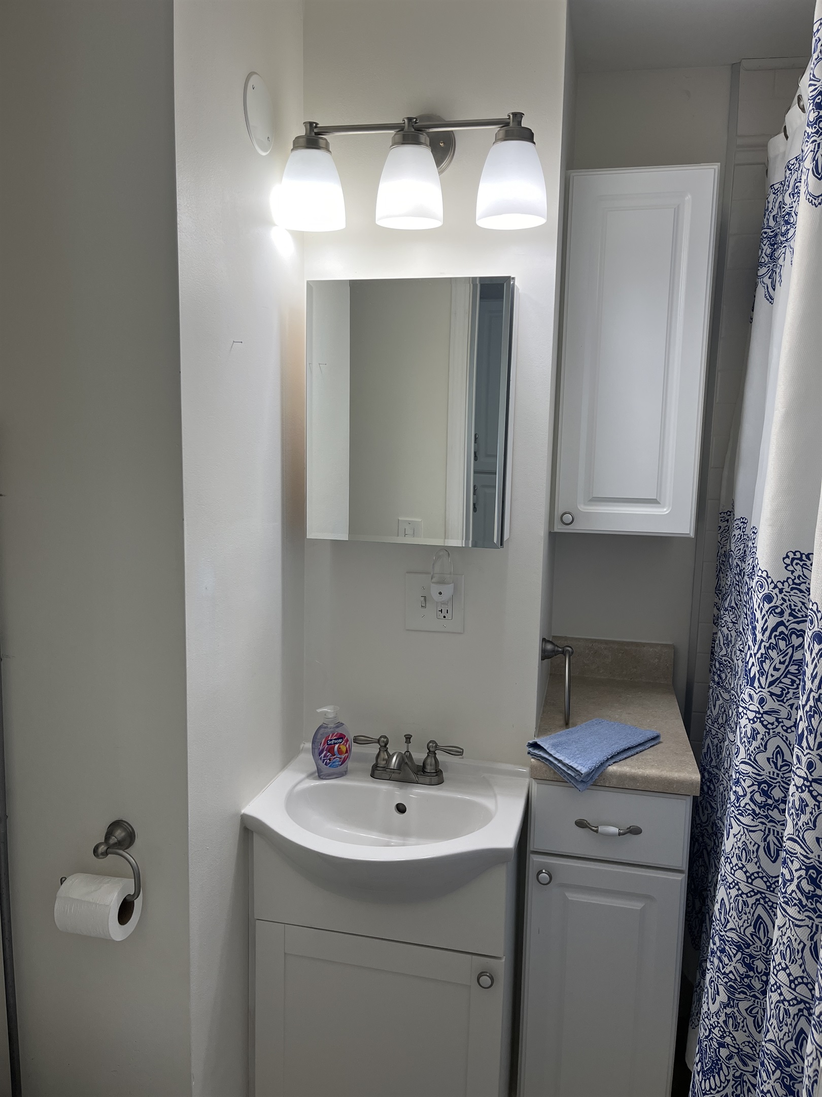Bath with tub/shower