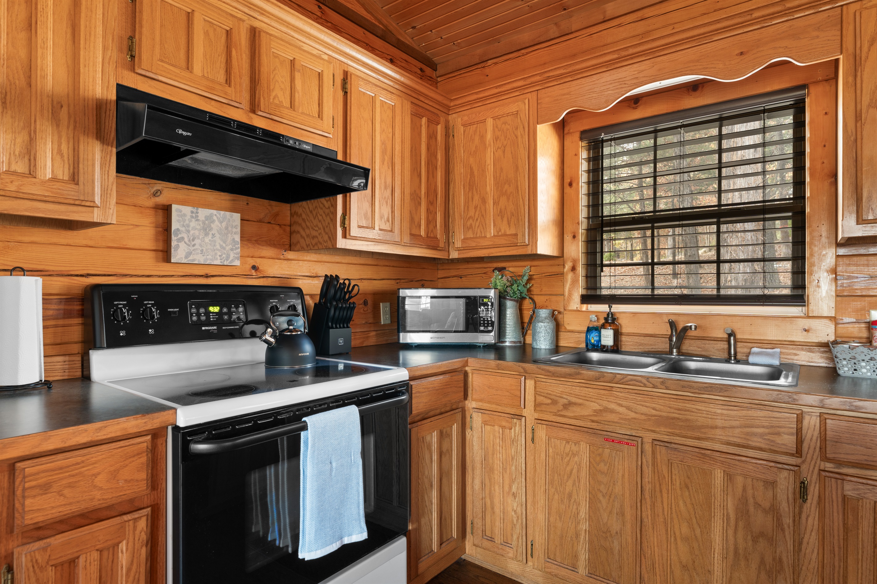 Create delicious meals and lasting memories in your private cabin kitchen