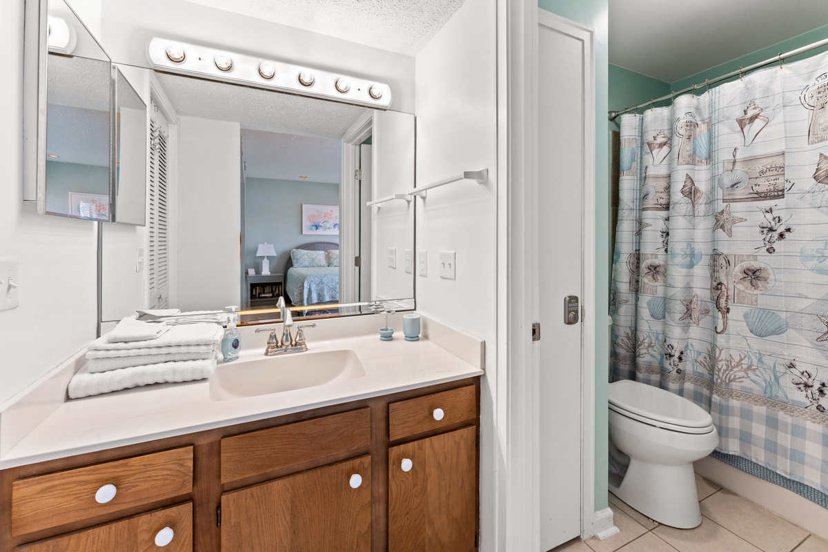 Main Bathroom with Tub/Shower combo