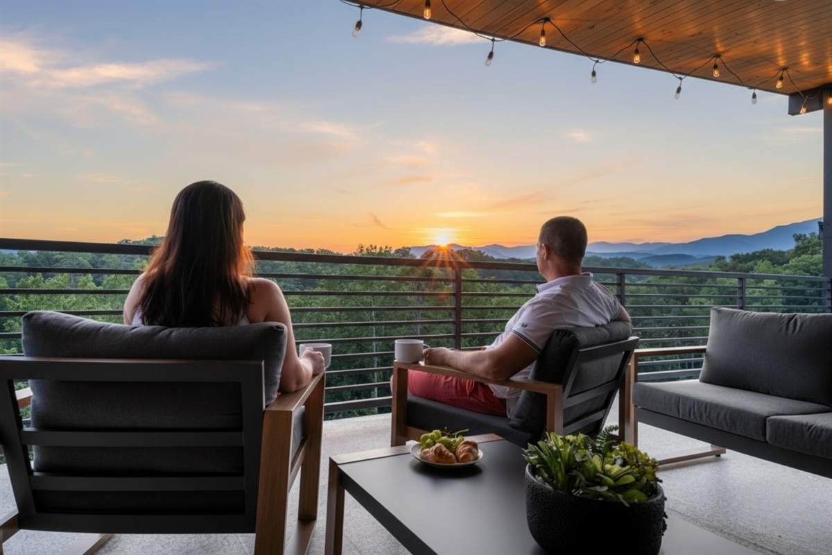 Private rooftop terrace to enjoy your morning coffee with breathtaking sunrise + mountain views.