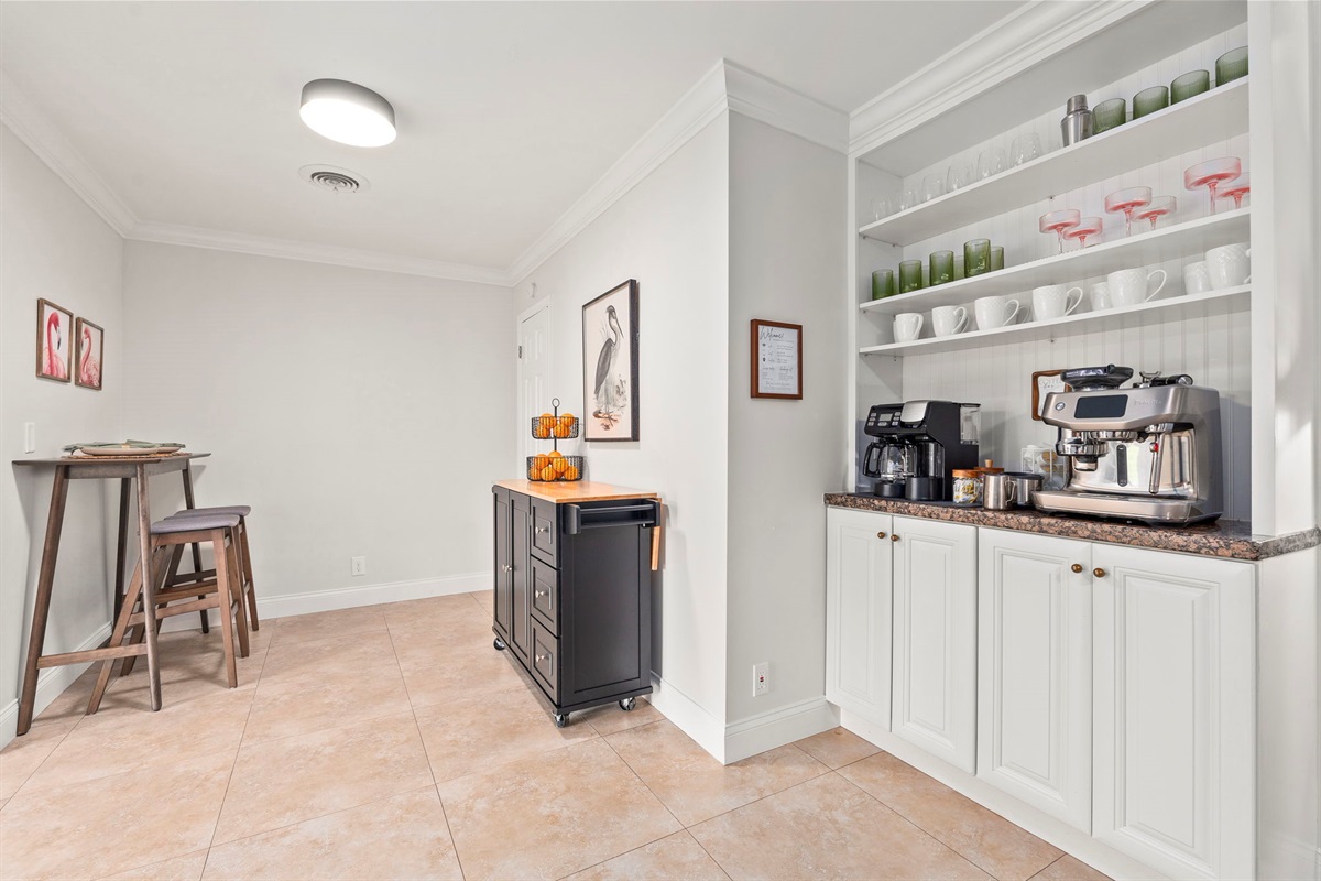 Kitchen Cart And Coffee Bar