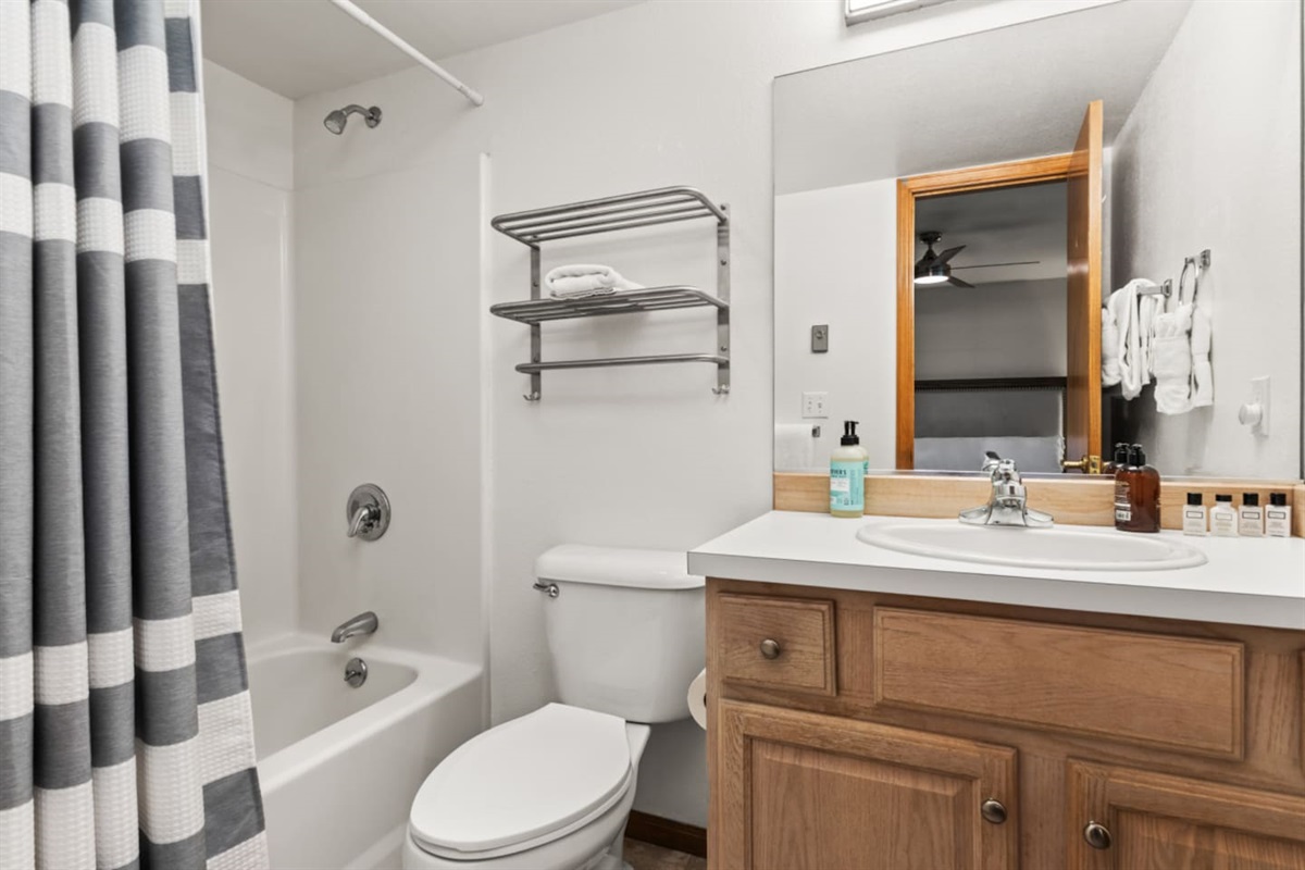 Bathroom #1 -- Tub/Shower Combo