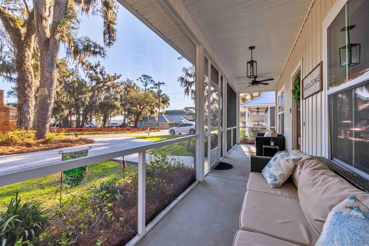 Water views are just beyond the trees!