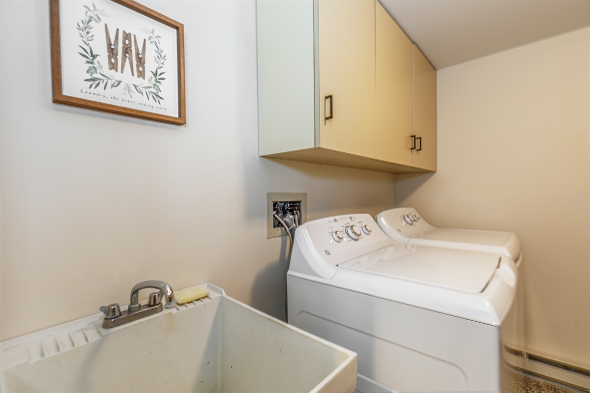 Laundry is available to guests during their stay.