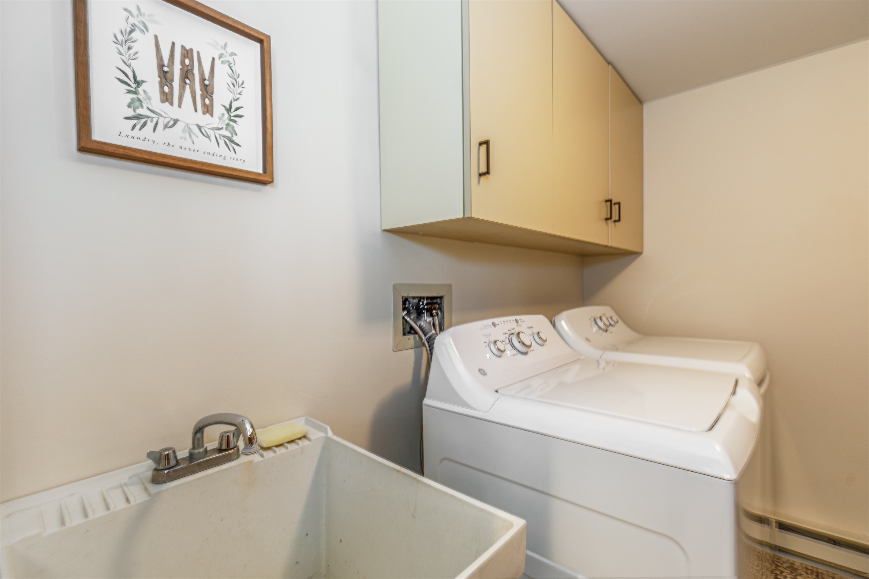 Laundry is available to guests during their stay.