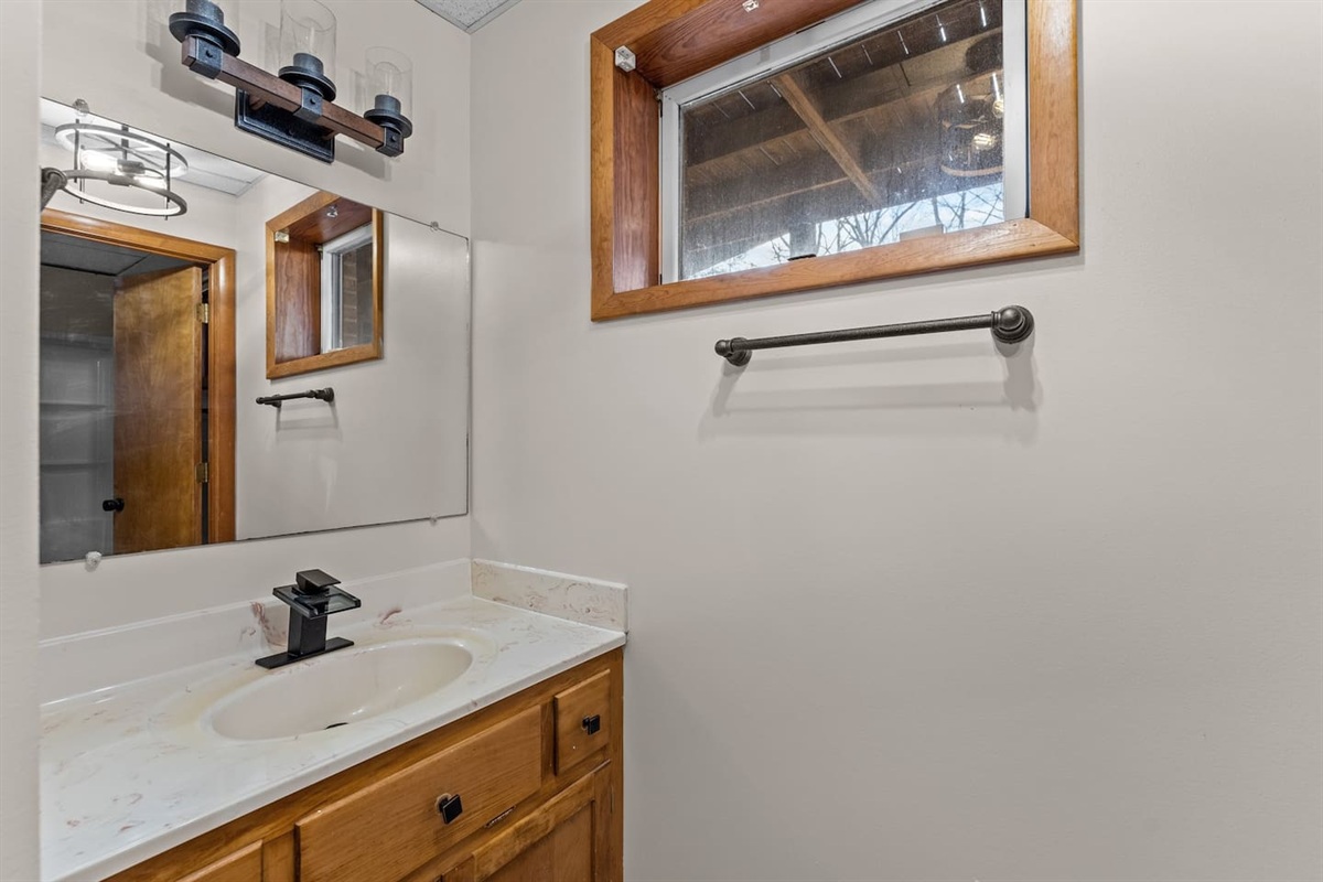 Bathroom Retreat: Modern fixtures and natural light create a refreshing space to unwind!