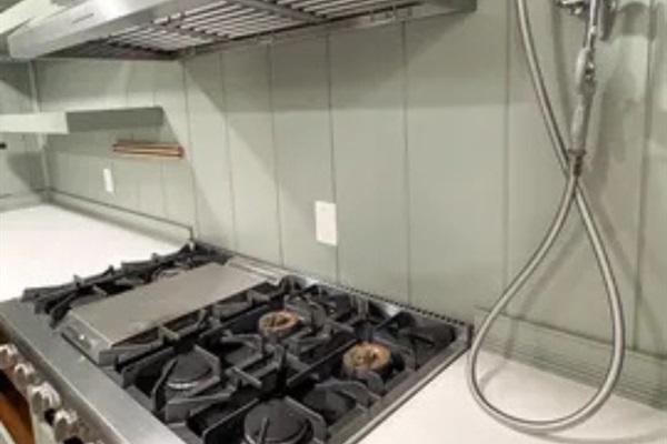 This setup makes it easy to cook and feel settled in during your stay.