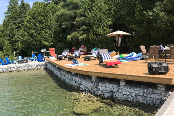 Amazing waterfront at Paradiso Del Sol.