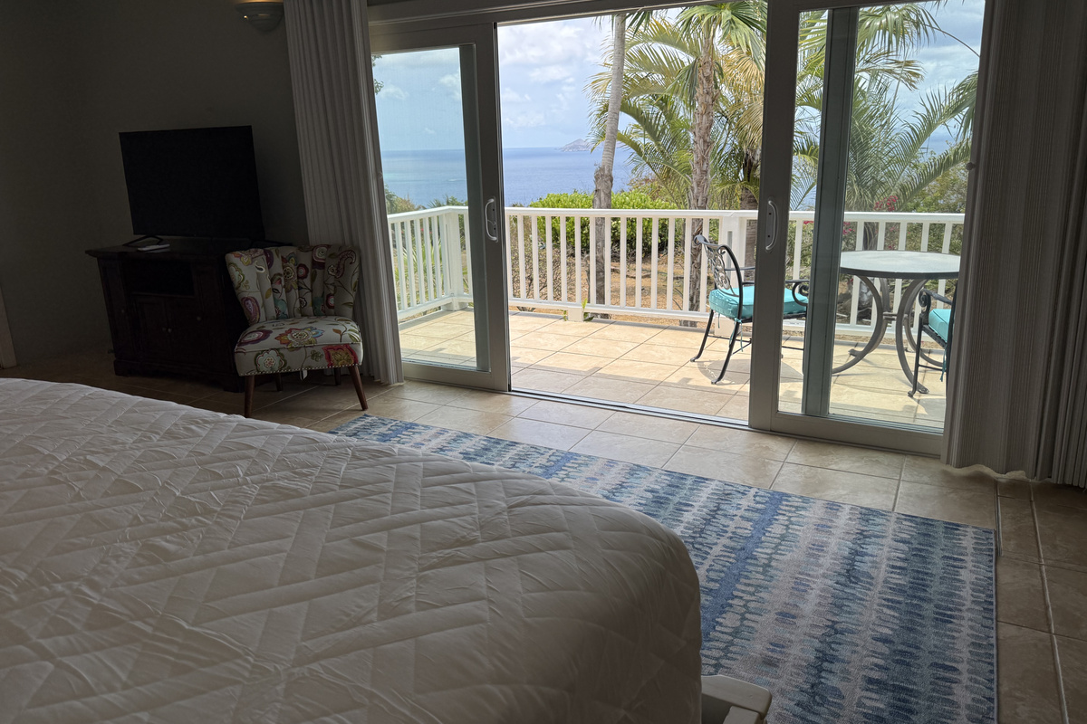 A cozy space to settle in after a day of island adventures.