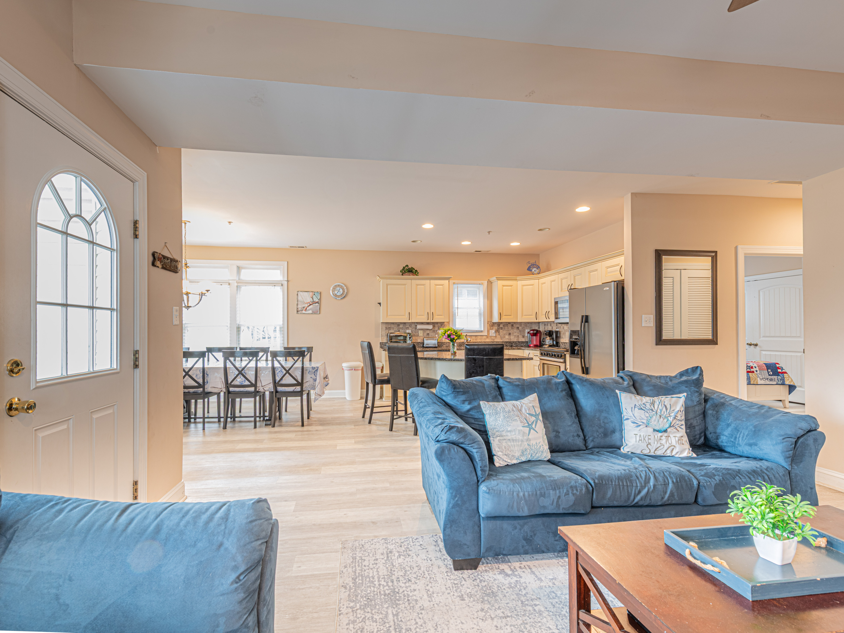 Living Room and Dining Space