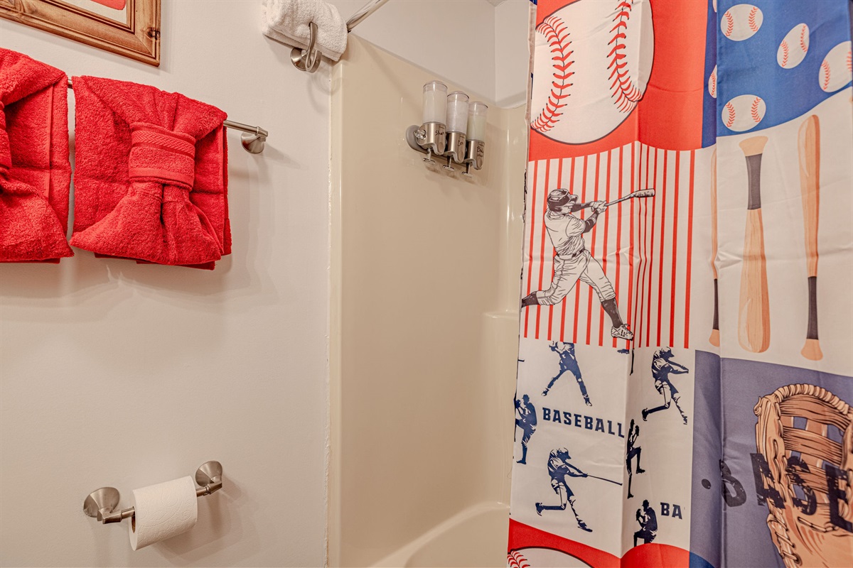 Lowel level bathroom