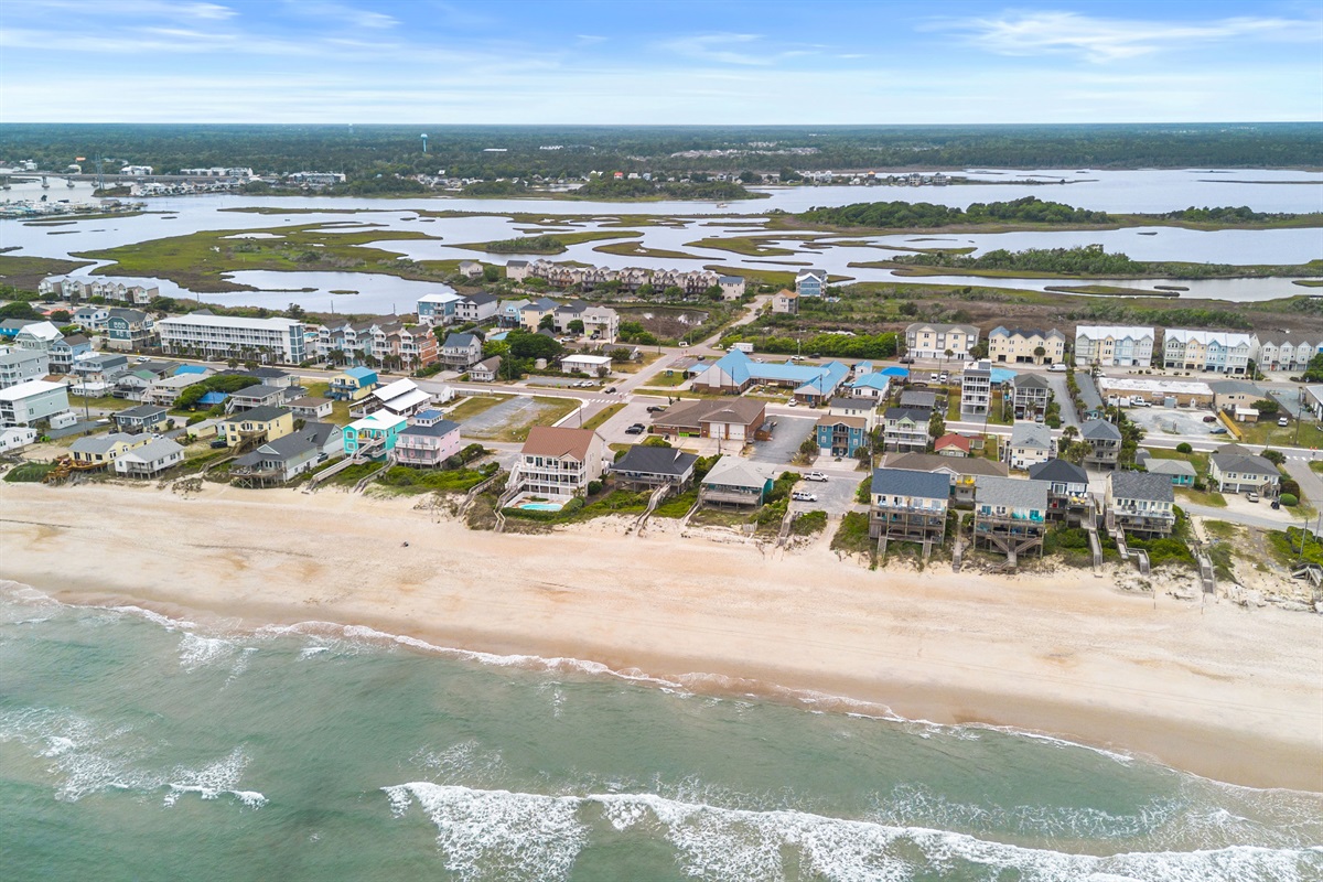 Perfect balance of beach access and peaceful waterfront surroundings