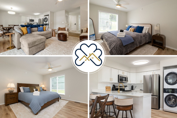 Stylish Notre Dame Haven | 2BR/2BA | Private Balcony + Parking
