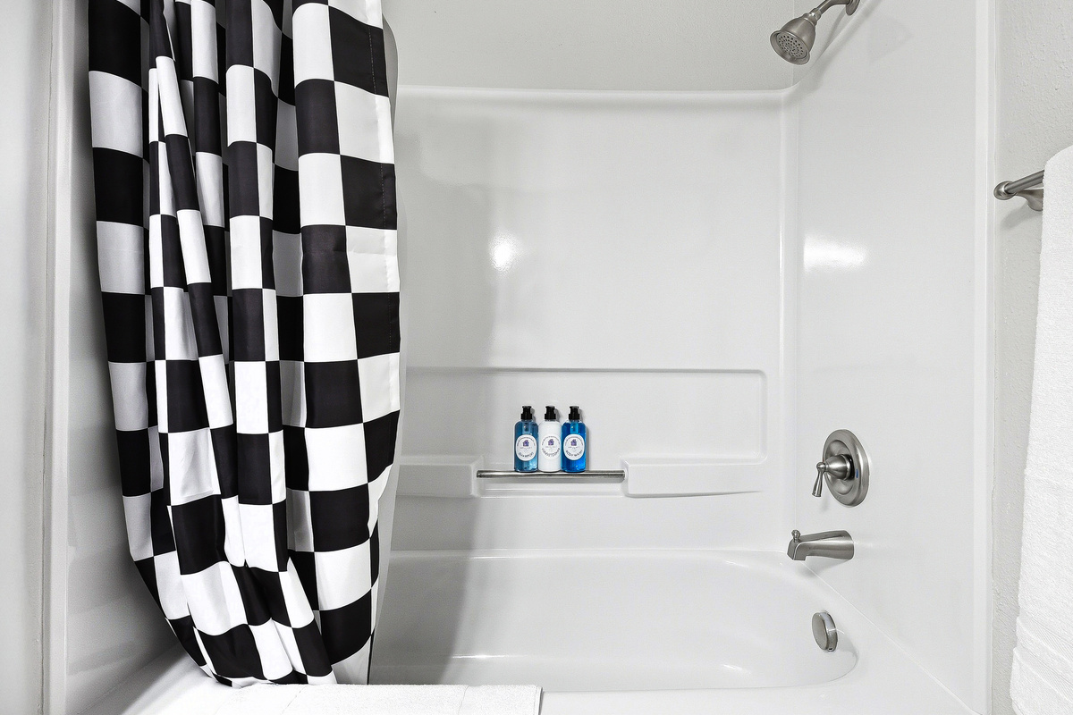 Upstairs hallway bathroom
