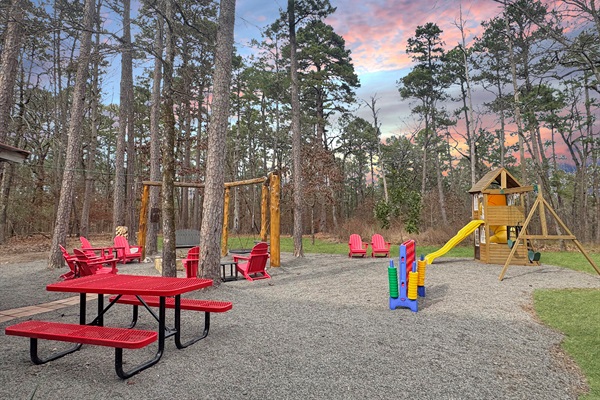 Oklahoma skies in the backyard oasis!