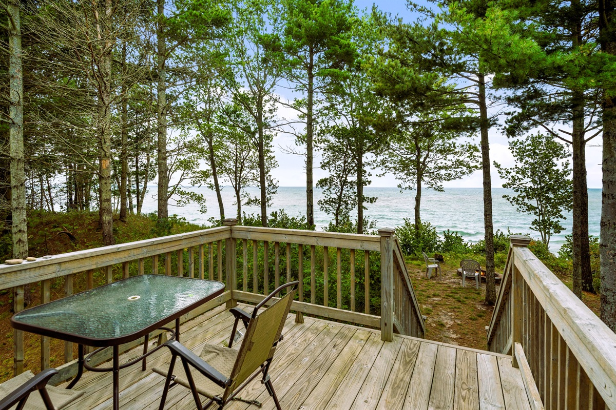 View from Kitchen deck