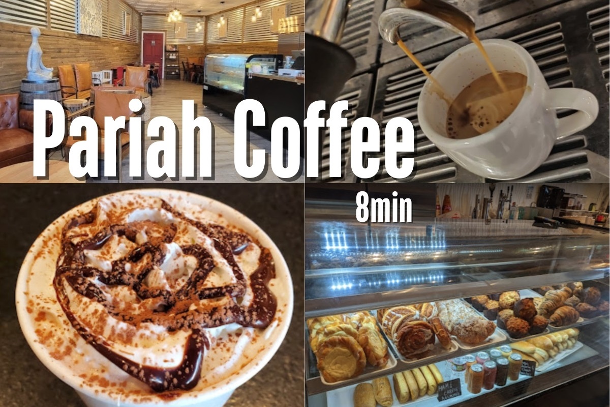 And head to Pariah Coffee for fresh pastries and coffee.