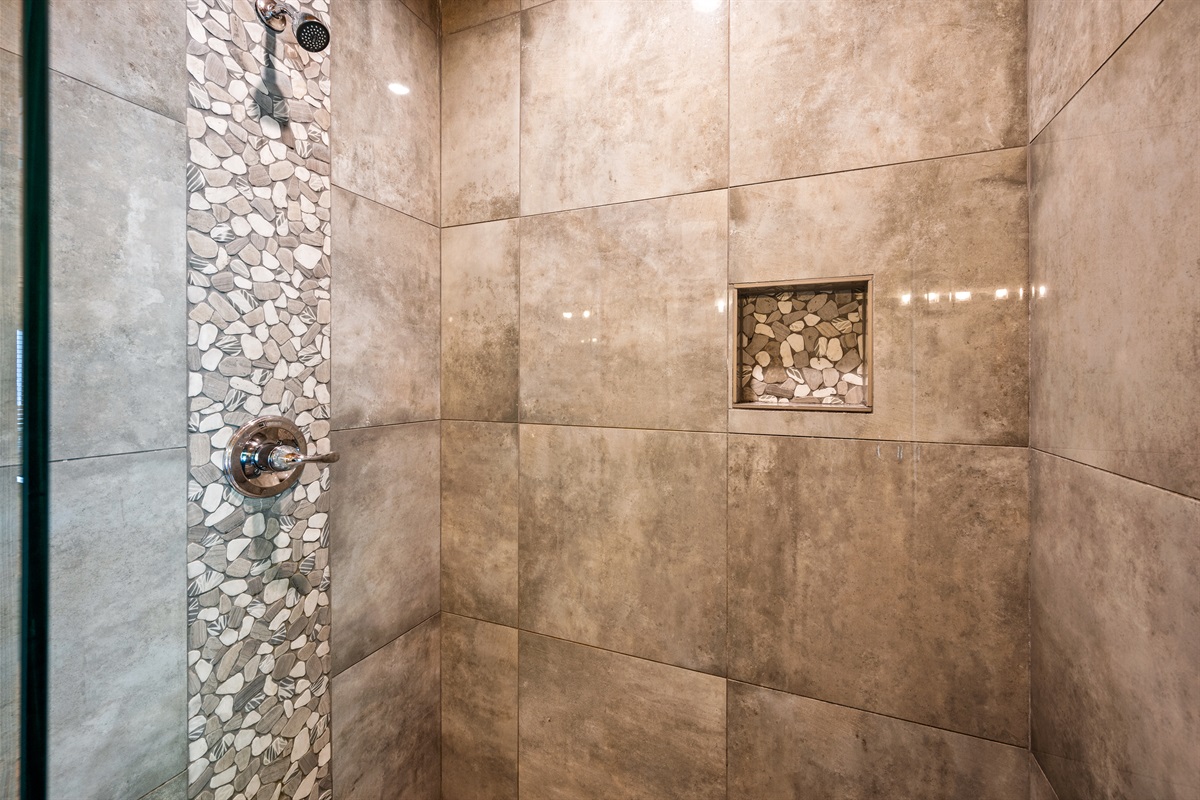 Tile shower