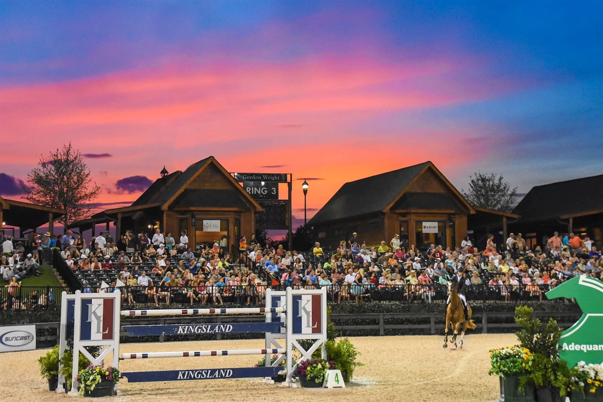 Nearby Tryon Equestrian Center with nightly summer events, festivals and concerts- with numerous restautants and dinner shows