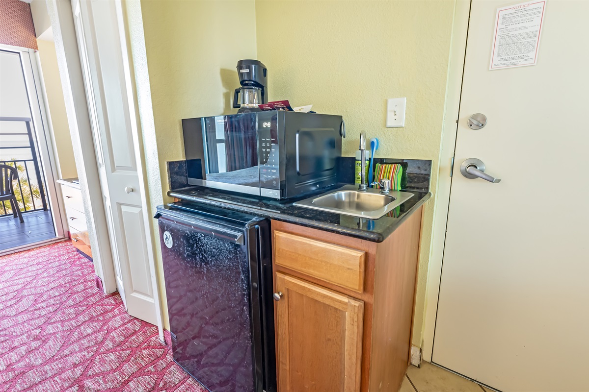 Kitchen Basics that are Available in the Unit