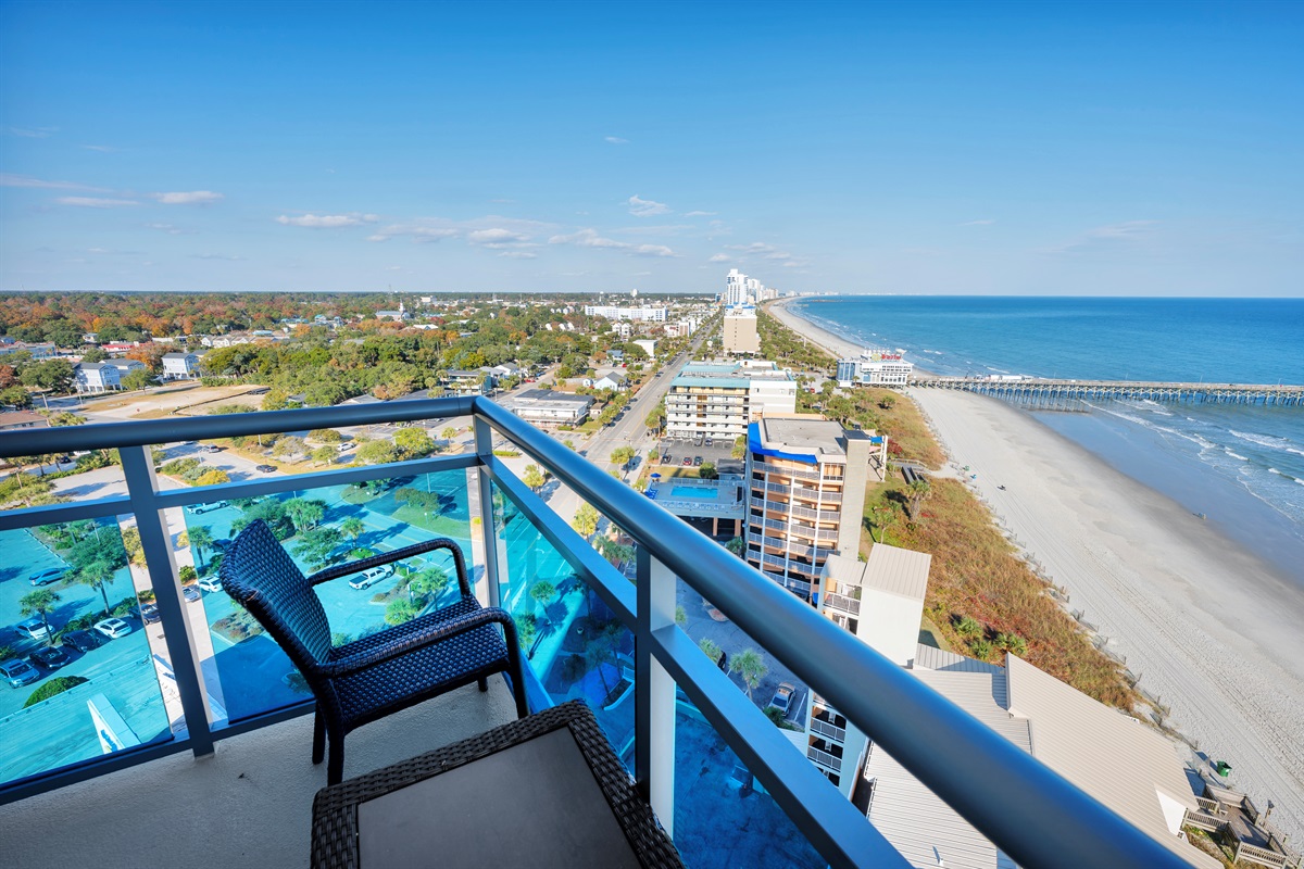 Amazing View from the Balcony!