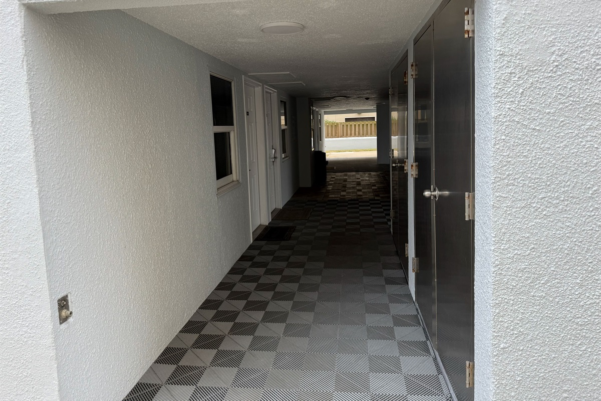 first floor hallway