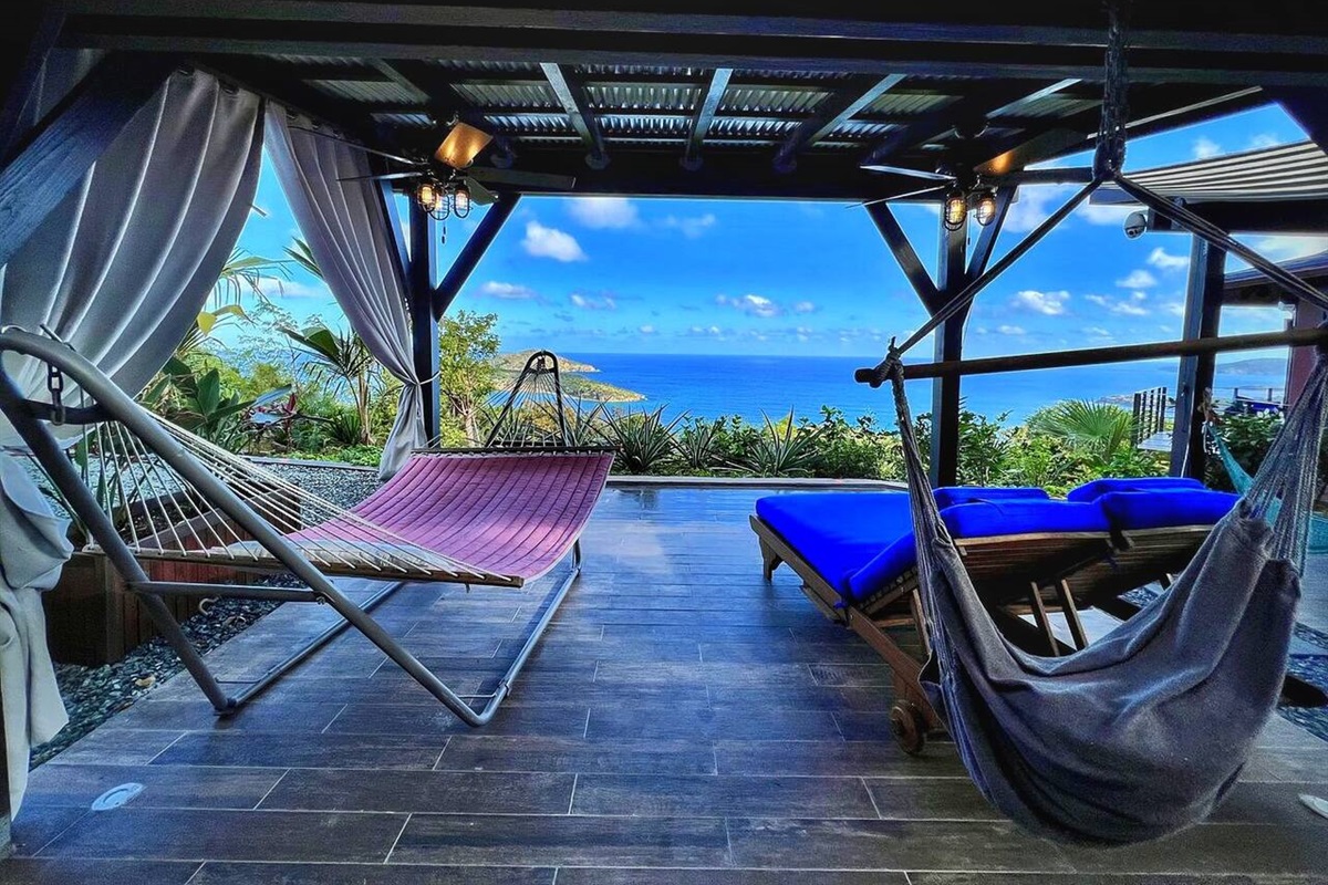 Relax outdoors with breathtaking views&mdash;your private patio is perfect for coffee or cocktails.