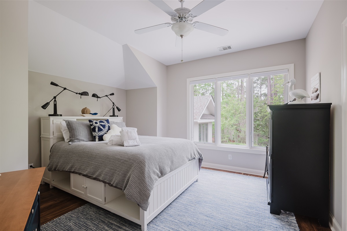 Third Bedroom features a queen bed and private bathroom
