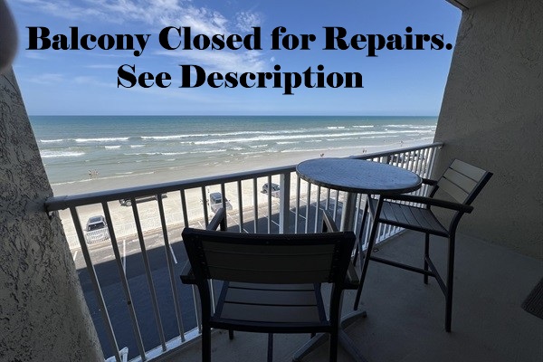 Balcony closed for repairs until Sept/Oct. Private Walled Balcony to watch for ships