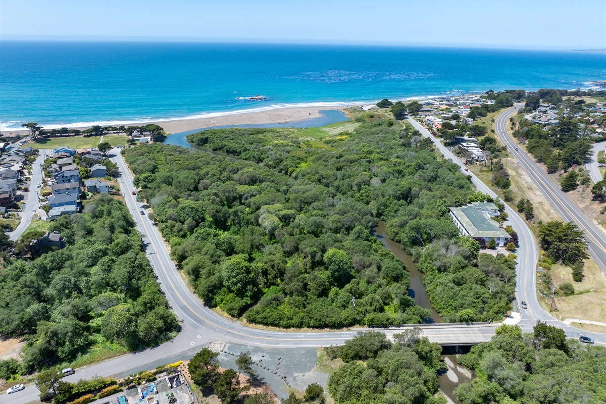 Enjoy the best of both worlds: serene ocean vistas and downtown walkability.