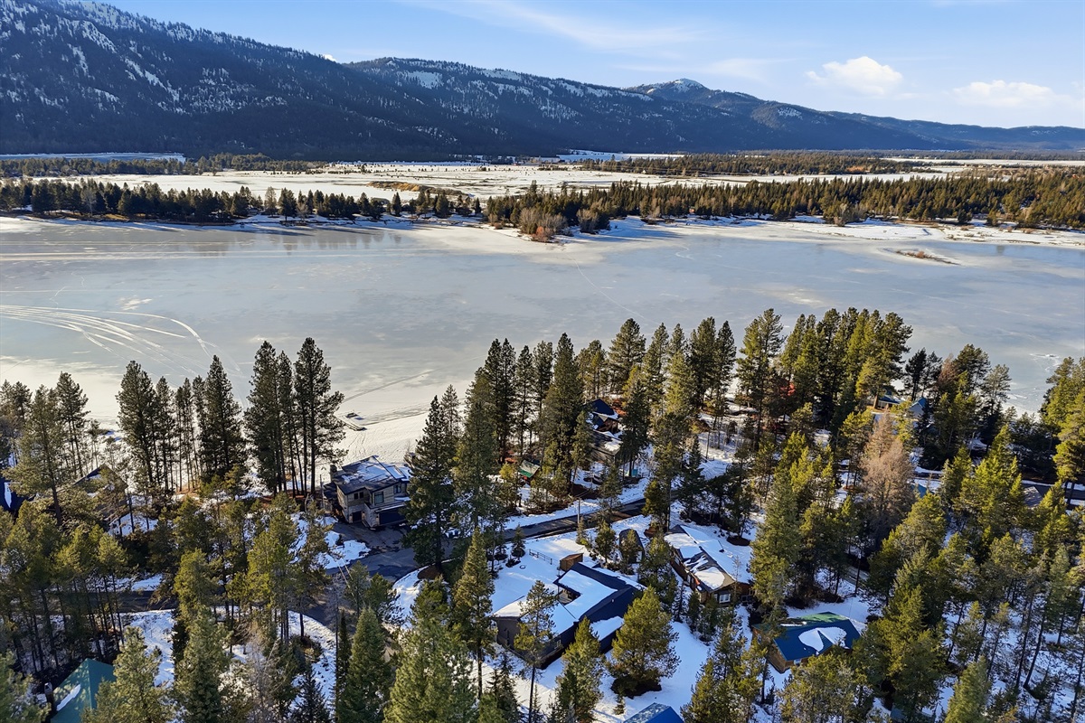 Modern luxury meets peaceful mountain woods.