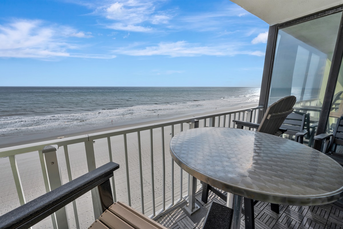 Amazing View from the Balcony!