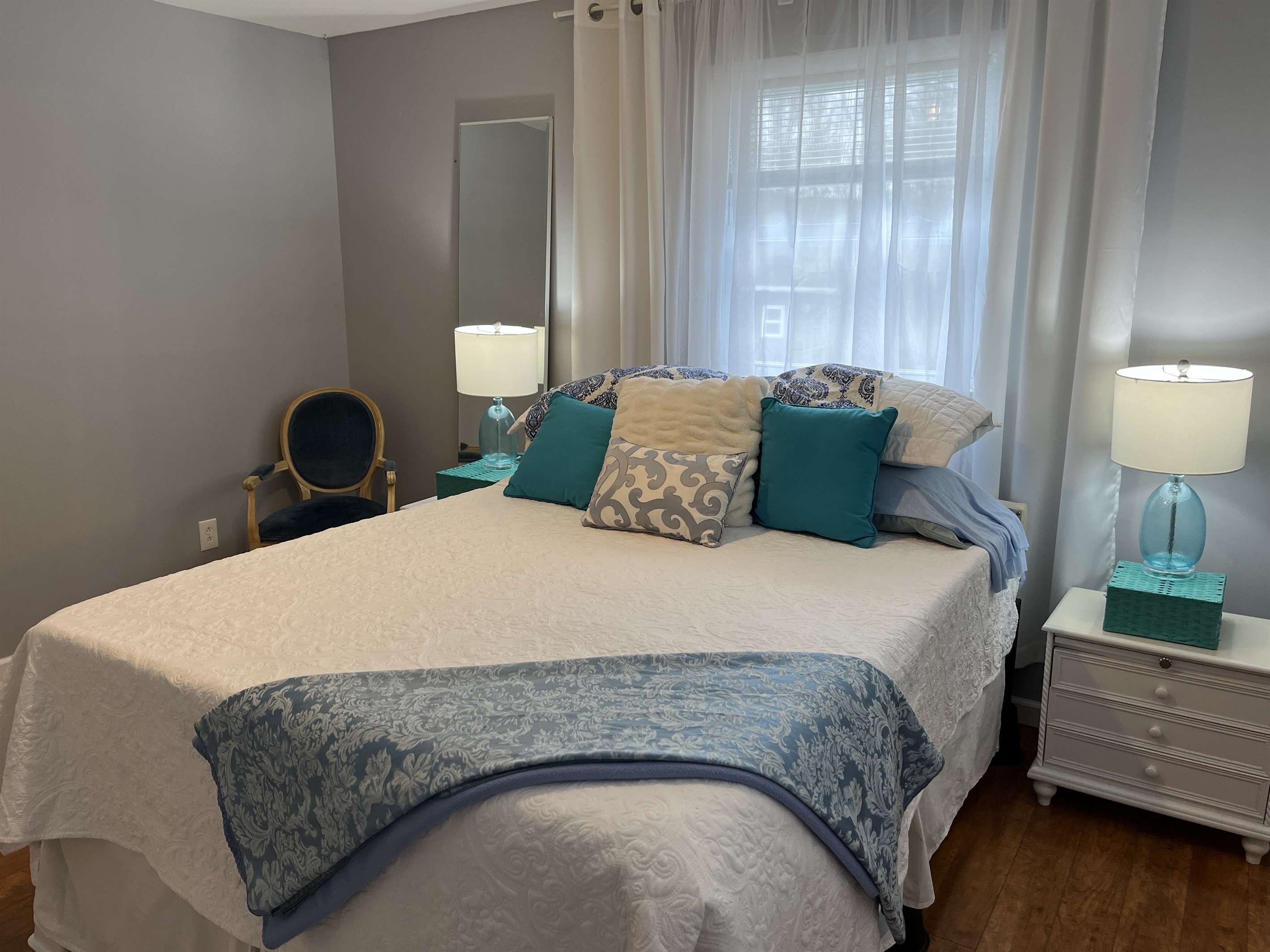 Primary Queen bedroom with ensuite bath