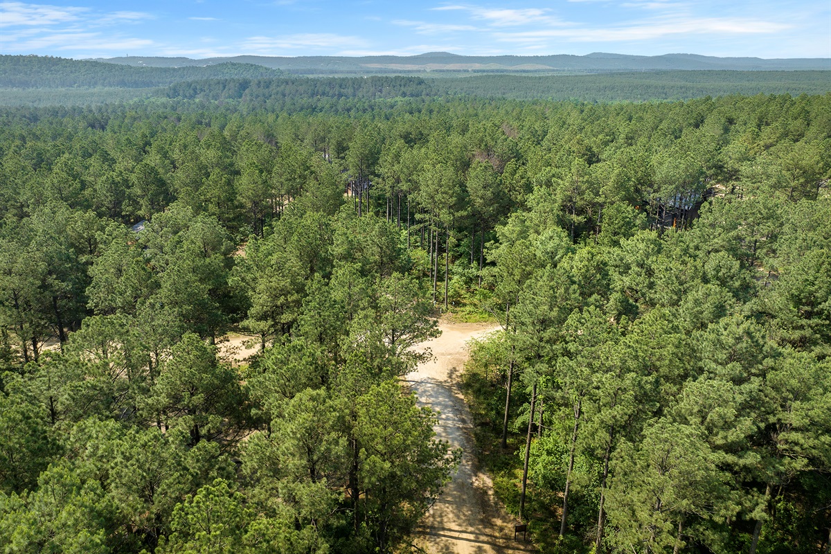 Stunning panoramic views of nature all around