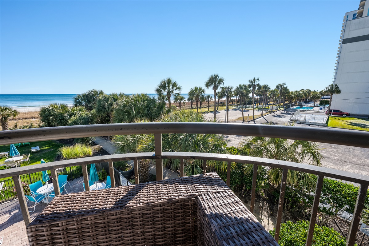 Amazing View from the Balcony!