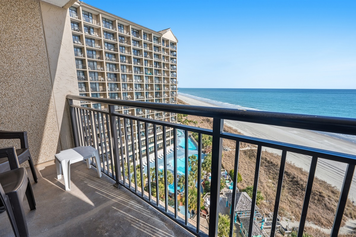 Breathtaking Views from Balcony!