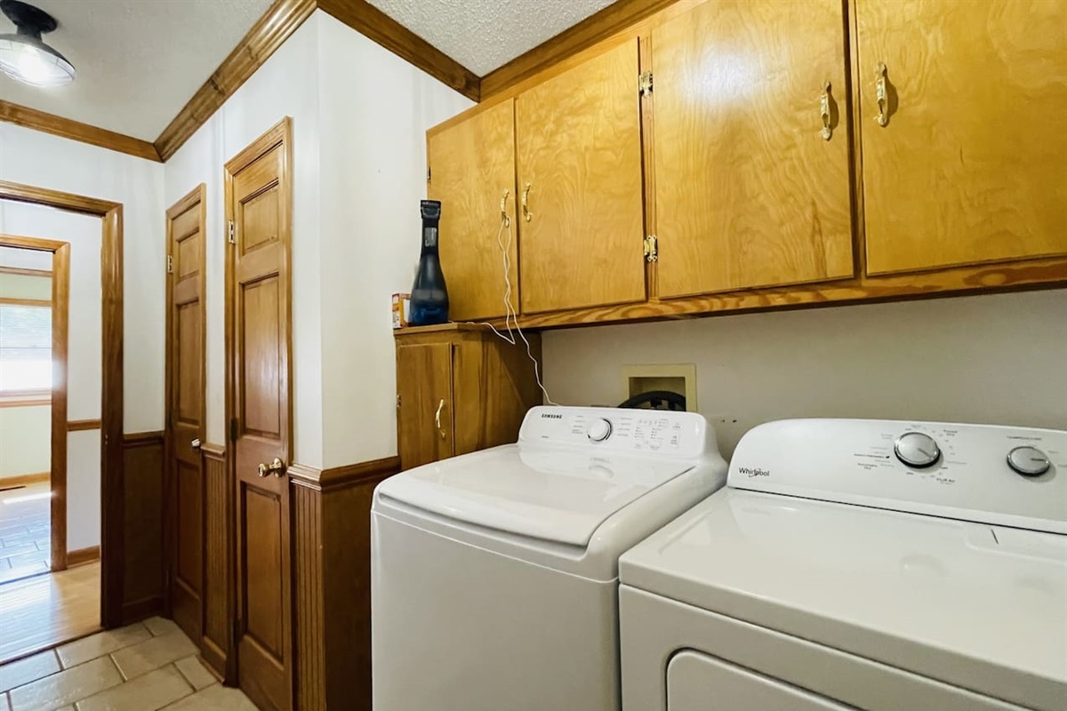 Laundry Room for guest use