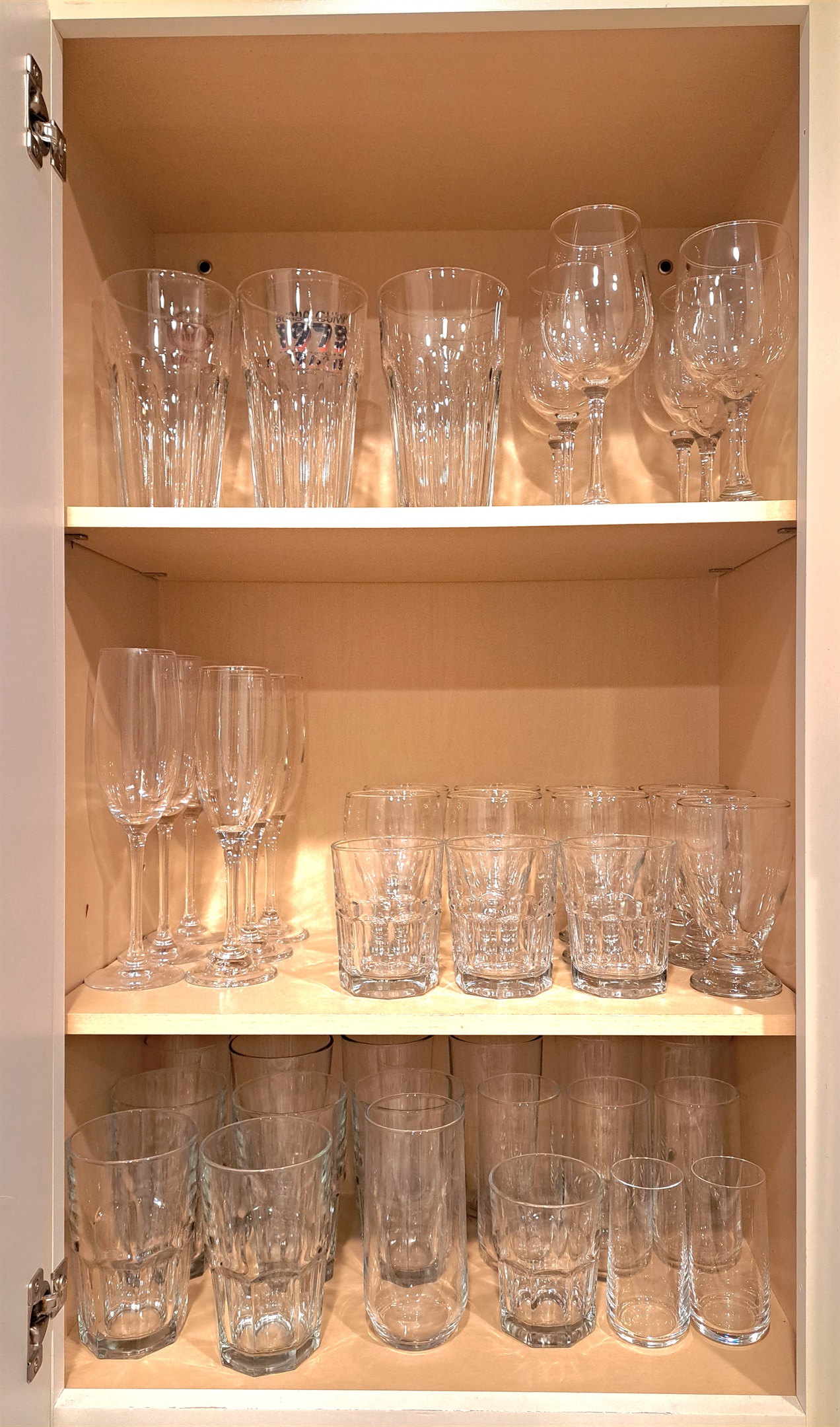 Lots of glasses
