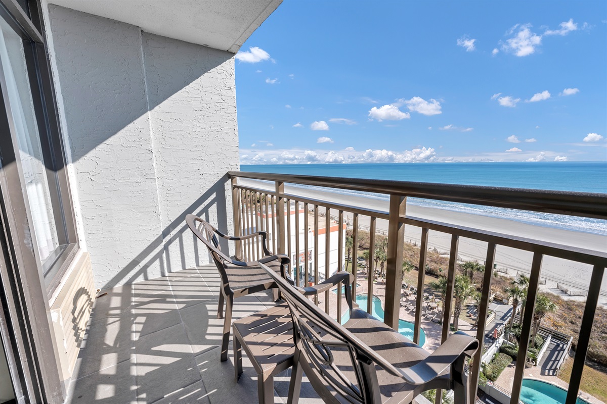 Amazing View from the Balcony!