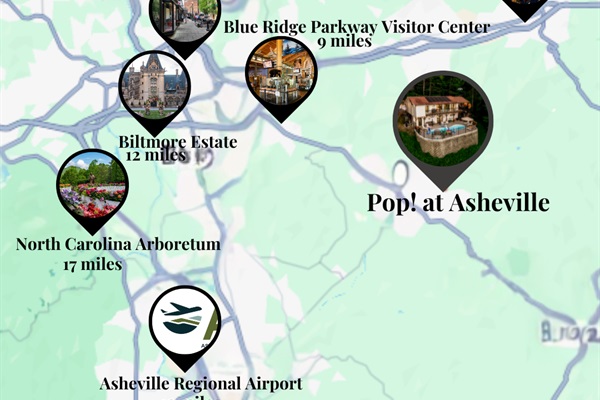 Attractions near Pop! at Asheville