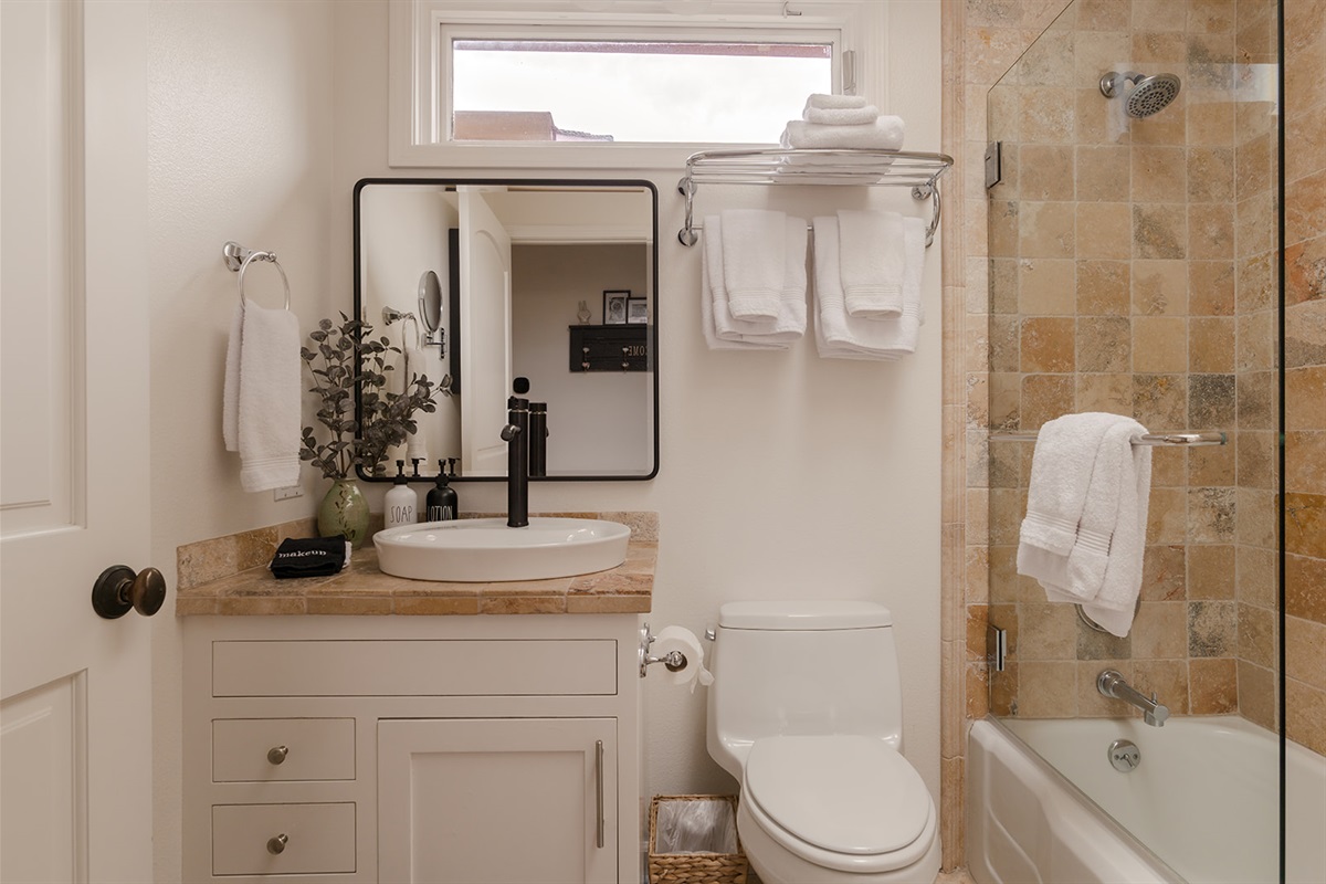 Spa-like bathroom