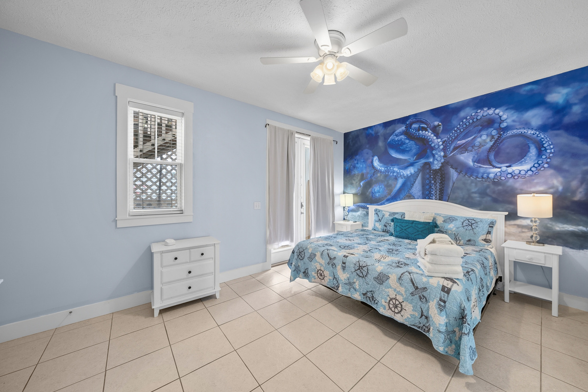 Blue octopus room
