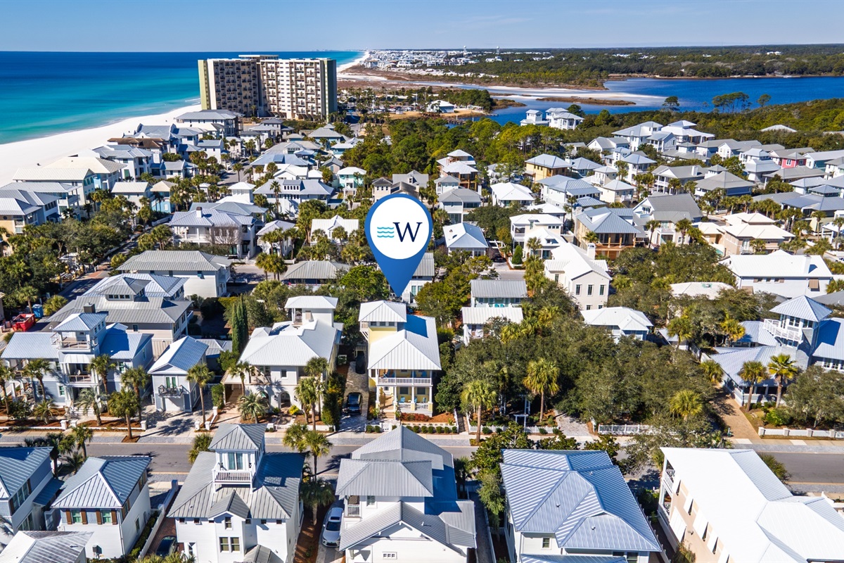 Location of Home to Gulf