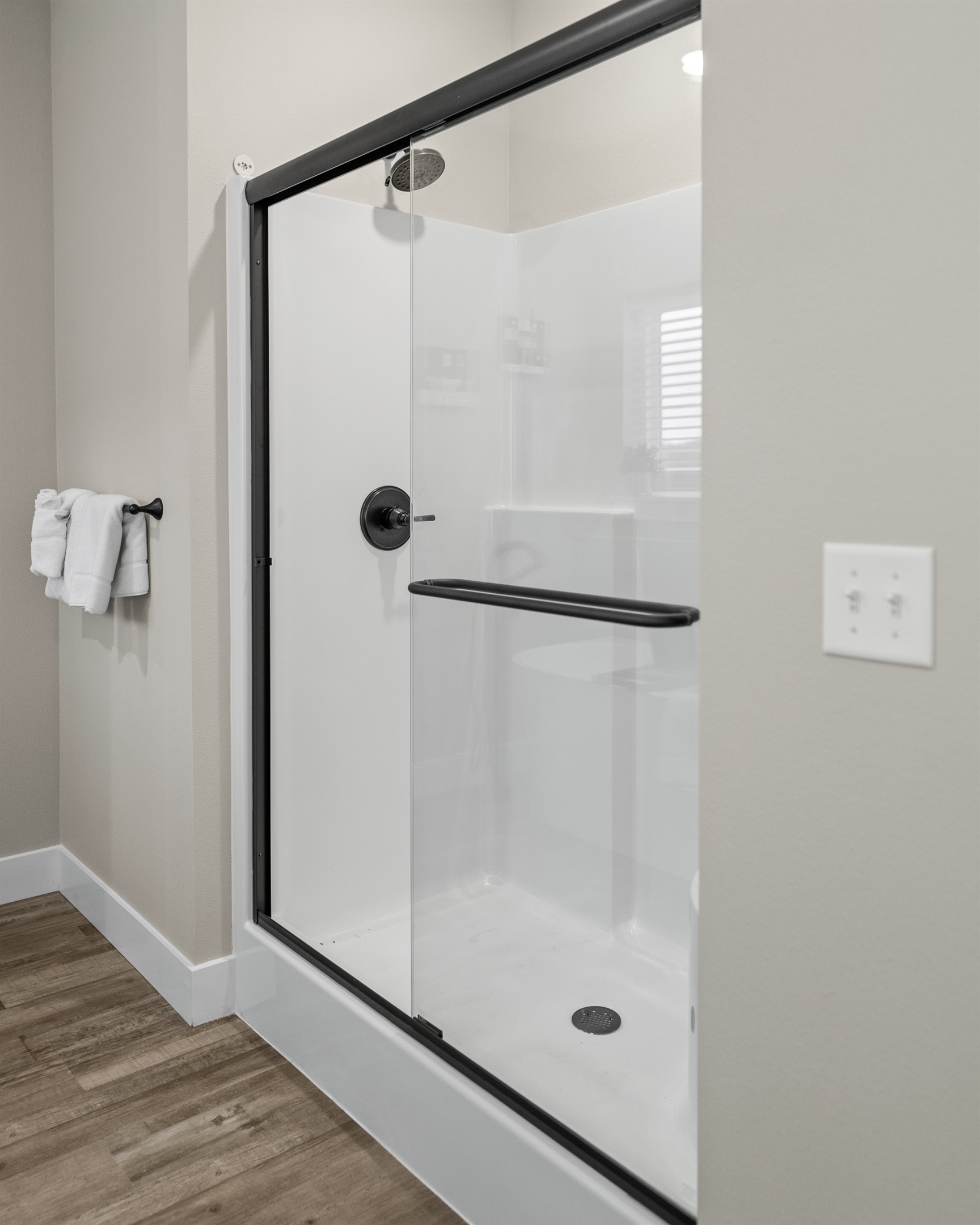 Master Bathroom #1 has a walk-in shower.