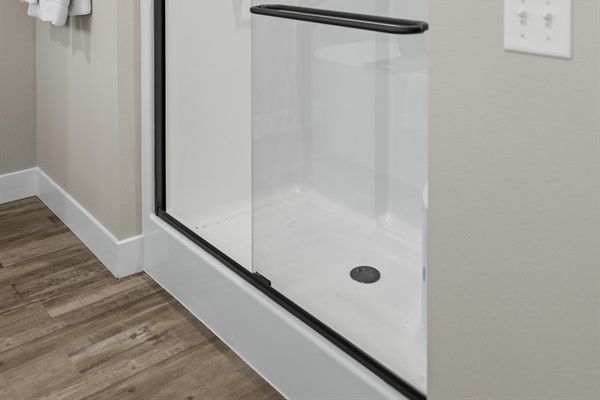 Master Bathroom #1 has a walk-in shower.