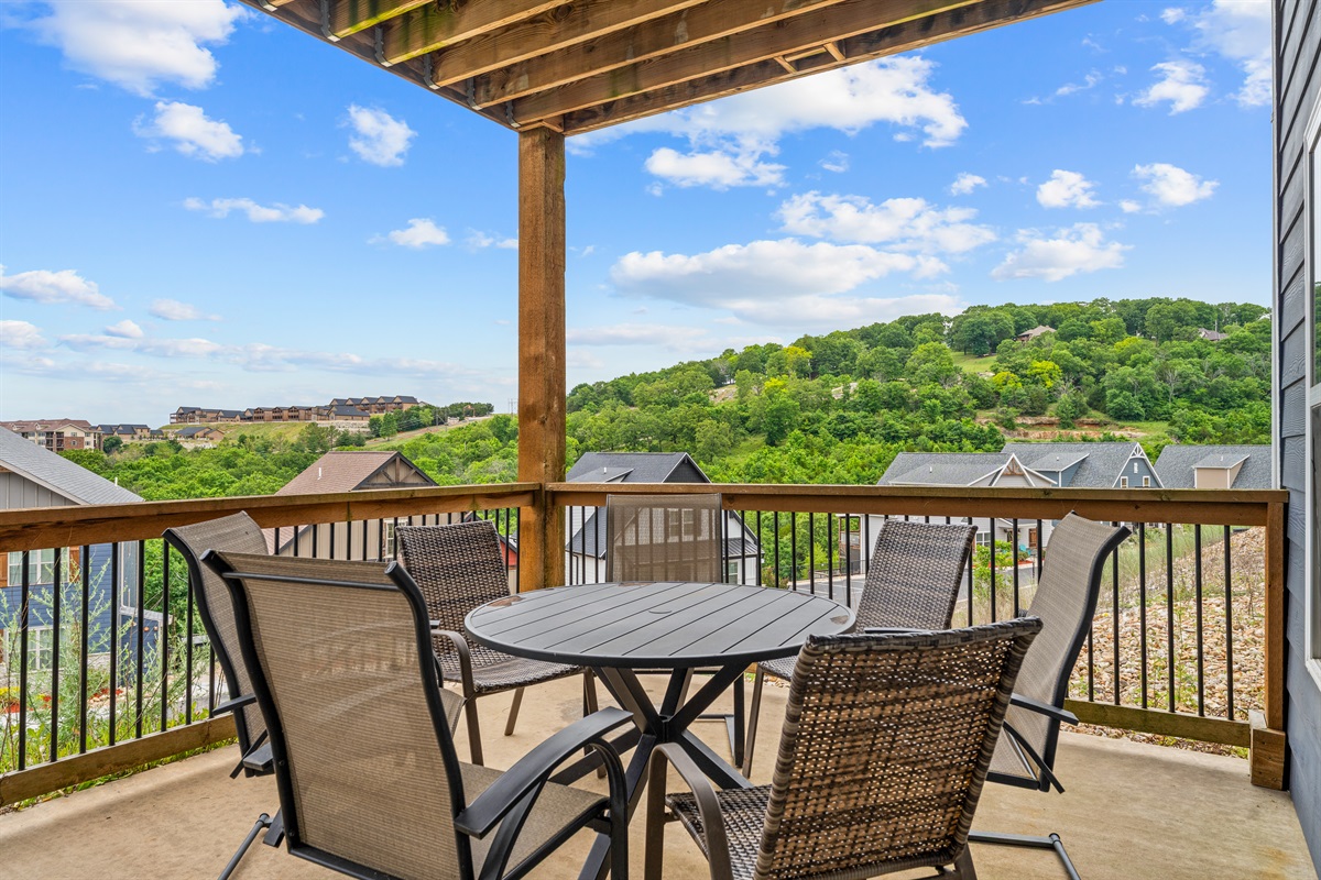 Lower level patio