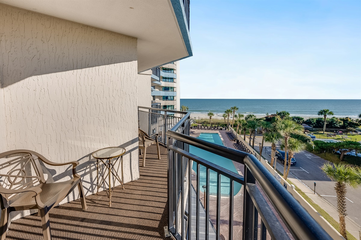 Amazing View from the Balcony!