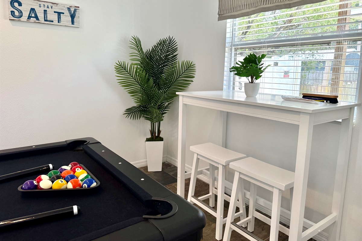 Combining comfort and entertainment, this room is always a favorite!